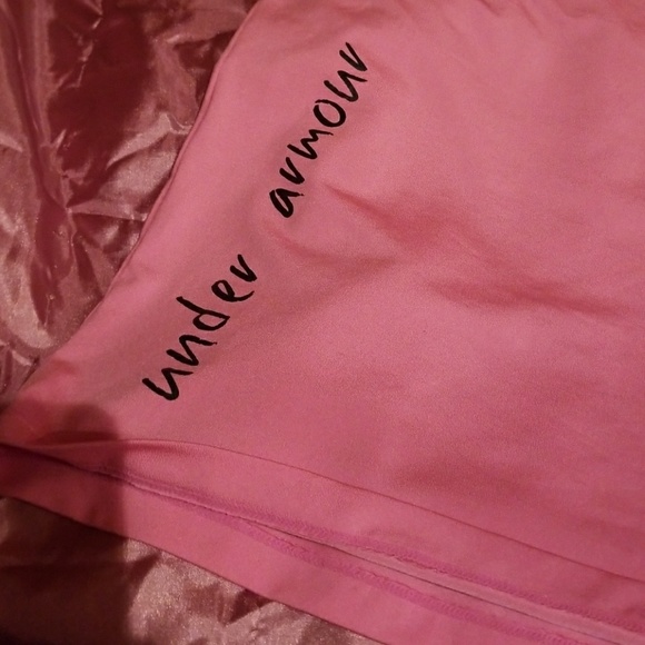 UNDER ARMOUR workout tank pink w black XL - Picture 8 of 8